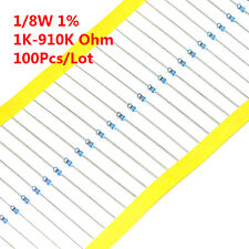 100pcs 18w 18 W Metal Film Resistor 1 1k -910k Ohm 1 K - 910 K