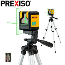 Prexiso Laser Level With Tripod 65ft Dual Modules Self Leveling Cross Line Level