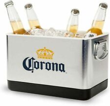 Corona - Mini Stackable Cooler Bucket - Corona Beer Bucket - Stainless Steel