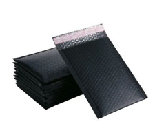 Small Size Poly Bubble Mailers Shipping Mailing Padded Bags Envelopes Black