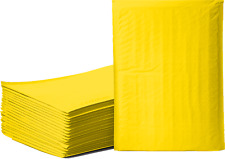 Any Size Yellow Color Poly Bubble Mailers Shipping Padded Bags Mailing Envelopes