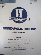It Shop Service Minneapolis Moline Mm-11 Ub Special Uts Special 5 Star M5 G V1