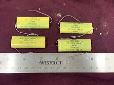 10 Sprague 4 Uf 190v Crossover Capacitors 1960 Stock Bell Labs Western Electric