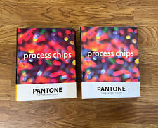 Pantone Process Color Chips System Specifier Binders 2-volume Book Set 1991
