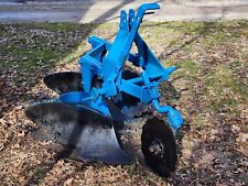 Used 2-14 Ford 101 Plow With 2 Coulters Landside Roller - 3 Point A-frame