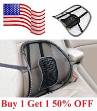 Cool Vent Cushion Mesh Back Lumbar Support Car Office Home Chair Seat