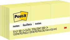 New Post-it Mini Notes 1.5x2 In 12 Pads Americas