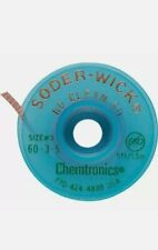 5x Original Chemtronics 60-3-5 Soder-wick No Clean Sd Desoldering Braid