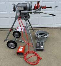 Ridgid 300 Threader Wcarriage Bucket Oiler And Foot Pedal Switch