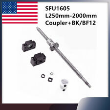 Sfu1605 250mm-2000mm Cnc Set Ball Screw End Machined Bkbf12 Support Coupler