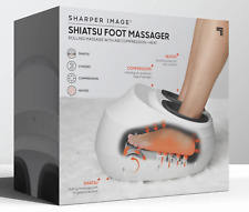 Sharper Image Shiatsu Foot Massager With Air Compression Heat- New Sealed
