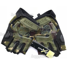 Fingerless Mechanix M-pact Tactical Gloves Military Bike Sports Wear Mechanics