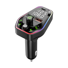 Bluetooth Car Fm Transmitter Mp3 Player Hands-free Radio Adapter Kit Usb Charger