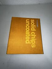 Pantone Solid Chips Uncoated In 3 Ring Binder Yellow Color Book