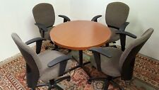 National Kimball Round Laminated Conference Table
