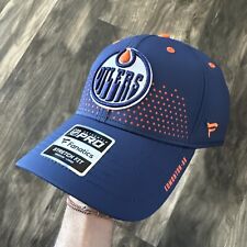 Nhl Edmonton Oilers Logo Stretchflex Fit Ml Cap Hat Fanatics New