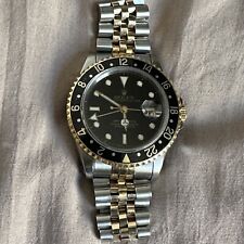 Rolex Gmt Master Ii Gold Ss. N Serial.