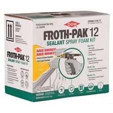 Froth-pak 12030014 Air Sealing Spray Foam Sealant Kit 3.3 Lb Two Cylinders