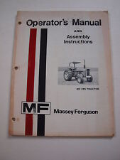Massey-ferguson Mf 285 Tractor Operators Owners Instruction Manual Original