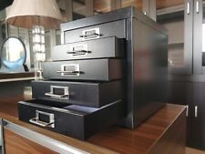 Tool Dorm5 Drawer Steel Desktop Multidrawer Storage Organizer Cabinet Black