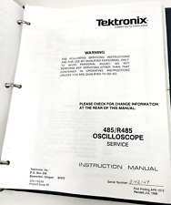 Tektronix 485r485 Oscilloscope - Service Instruction Manual 070-1193-00 Genuine