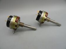 Linear Taper 500k Ohm Potentiometer Wswitch 1 12 Shaft Lot Of 2