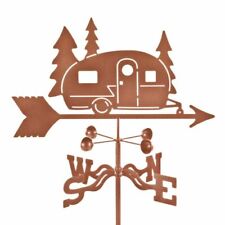 Camper Trailer Weathervane - Weather Vane Camping - Complete W Choice Of Mount