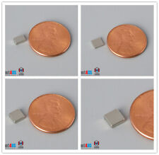 Multiple Size 316 4.8mm Rare Earth Neodymium Flat Block Square Arts Magnets
