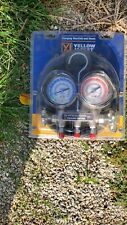 Hvac Manifold Gauges Nh3 Ammonia Yellow Jacket With Hoses. Brand New In Package.