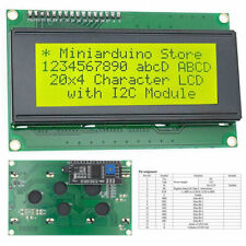 Lcd 2004 Yellow Serial Iic I2c Twi 20x4 Lcd2004 Module Display Screen Arduino