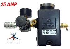 25 Amp Air Compressor Pressure Switch 95-125 Psi 4 Ports 14 Mini Regulator Set