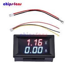 Digital Voltmeter Ammeter 100v 10a 50a 100a Led Display Amp Volt Current Meter