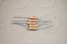 Lot Of 5 Vintage Ti 47k Ohm Resistor 1 1w Precision Carbon Film 1960s Nos Usa