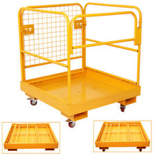 36x36 Forklift Cage Work Platform Safety Cage Steel Construction Lift Basket