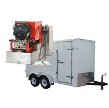 23.5hp Panther Truck Mount Carpet Tile And Air Duct Cleaning Equipment Trailer