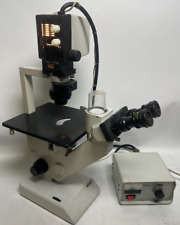 Hund Wetzlar Will Wilovert Inverted Microscope With Light Source Parts