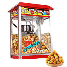 Commercial Electric Popcorn Maker Machinepopper 1400 Watts 110v Black New