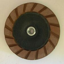 7 Inch Ceramic Cup Wheel 30 Grit Swirl Removal In Corners Edges Of Concrete
