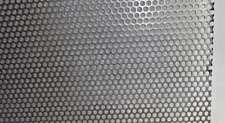 18 Holes--18 Gauge 304 Stainless Steel Perforated Sheet --12 X 15-34