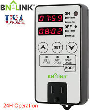 Timer Outlet Short Period Repeat Cycle Intermittent Digital Timer Programmable