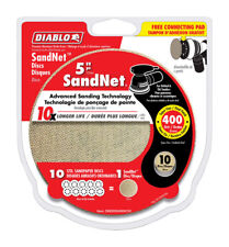 Diablo Blo Sandnet 5 Alumum Oxide Hook And Lock Sandg Disc 400 Grit Super Fe 10