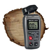 Digital Lcd Wood Moisture Meter Detector Tester Wood Firewood Paper Cardboard