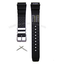 20mm 22mm 24mm Aqualand Promaster Rubber Watch Band Strap N.d Limits Meter
