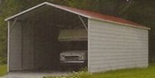 18x31x10 Rv Carport Garage W 3 Sides Free Delivery Nation-wide Prices Vary