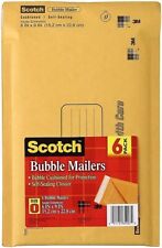 Scotch Bubble Mailer 6 In X 9 In Size 0 10-pack 7913