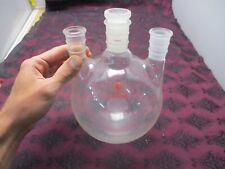 Ace Glass 2000ml 2440 Three Neck Round Bottom Boiling Flask 3g-28