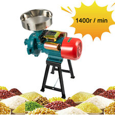 1500w Electric Grinder Mill Grain Corn Wheat Feedflour Wet Dry Cereal Machine