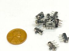 15 Pieces On-off Micro Slide Switch 2 Position 6 Pin Pcb Panel Mss-22d18 C34