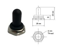 Toggle Switch Waterproof Black Rubber Boot Guard Or Cover With Hex Nut 66-5002