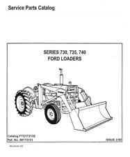 Service Parts Manual Fits Ford Front Loader 730 735 740